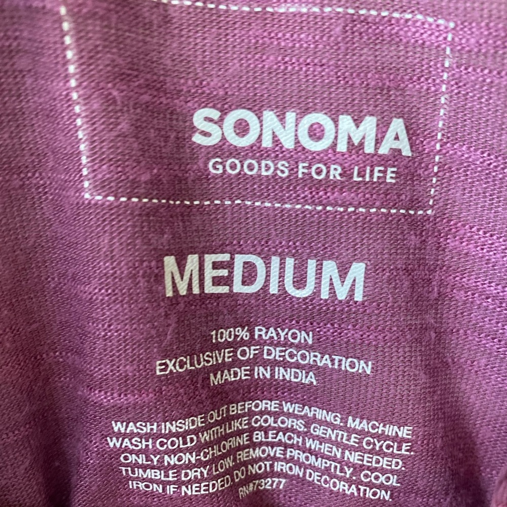 NWT Sonoma size M - Picture 7 of 9